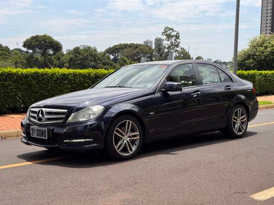 MERCEDES-BENZ-C 180-1.8 CGI CLASSIC 16V GASOLINA 4P AUTOMÁTICO MERCEDES-BENZ-C 180-2012
