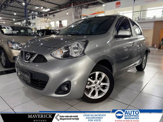 NISSAN MARCH 1.6 SV 16V FLEX 4P MANUAL