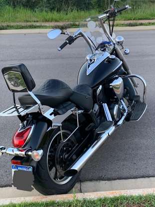 YAMAHA-XVS950A MIDNIGHT STAR-2009