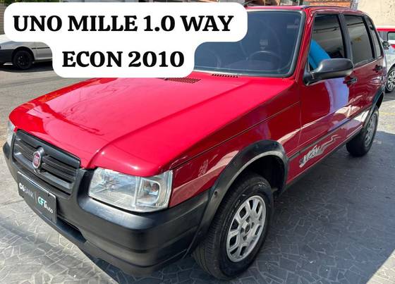 FIAT UNO 1.0 MPI MILLE WAY ECONOMY 8V FLEX 4P MANUAL