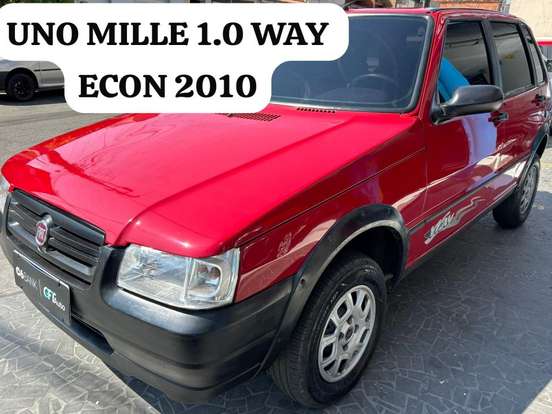 FIAT-UNO-1.0 MPI MILLE WAY ECONOMY 8V FLEX 4P MANUAL FIAT-UNO-2009