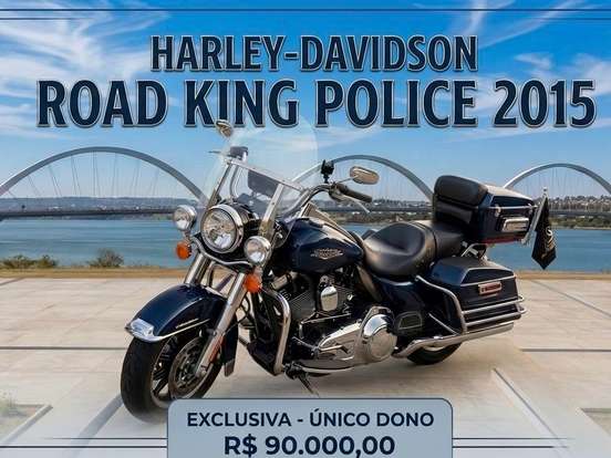 HARLEY-DAVIDSON-ROAD KING POLICE HARLEY-DAVIDSON-ROAD KING POLICE-2015