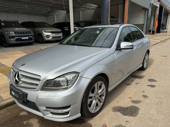 MERCEDES-BENZ-C 200-1.8 CGI AVANTGARDE 16V GASOLINA 4P AUTOMÁTICO MERCEDES-BENZ-C 200-2013
