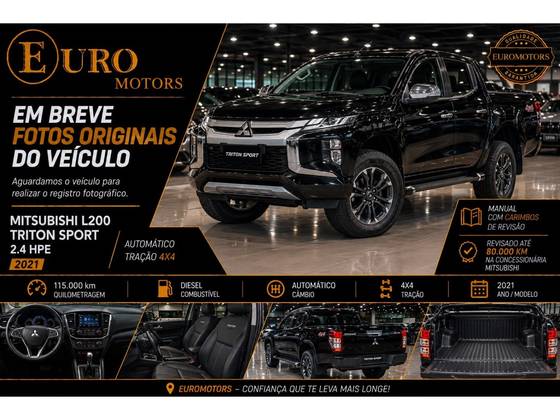 MITSUBISHI L200 TRITON 2.4 16V TURBO DIESEL SPORT HPE CD 4P 4X4 AUTOMÁTICO
