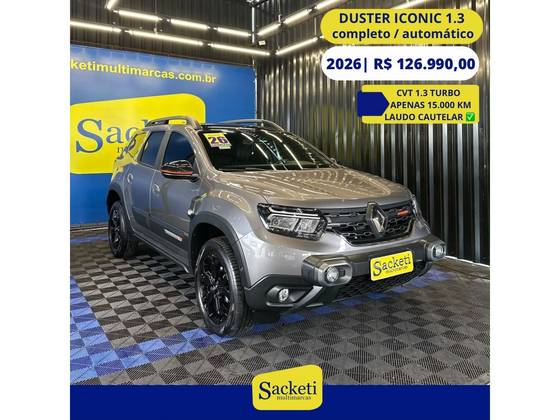 RENAULT DUSTER 1.3 TCE FLEX ICONIC PLUS X-TRONIC