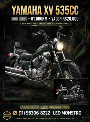 YAMAHA XV 535S VIRAGO 