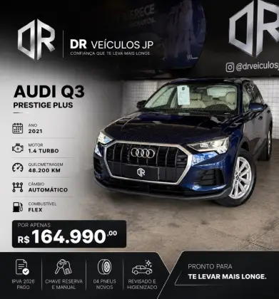 AUDI Q3 1.4 35 TFSI GASOLINA PRESTIGE PLUS S TRONIC