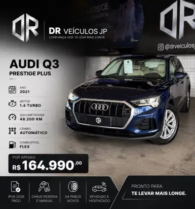 AUDI-Q3-1.4 35 TFSI GASOLINA PRESTIGE PLUS S TRONIC AUDI-Q3-2020