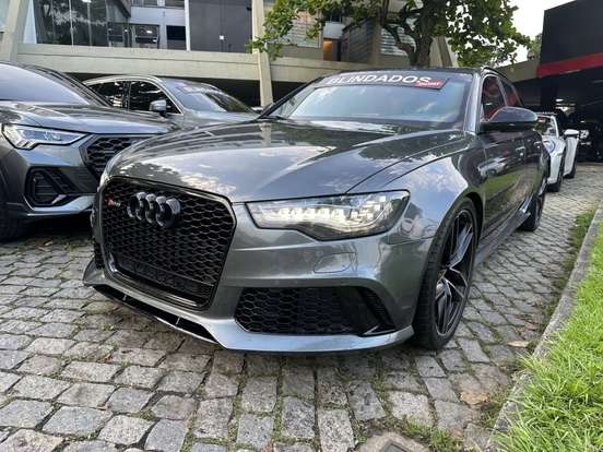 AUDI-RS6-4.0 AVANT V8 32V BI-TURBO GASOLINA 4P TIPTRONIC AUDI-RS6-2013