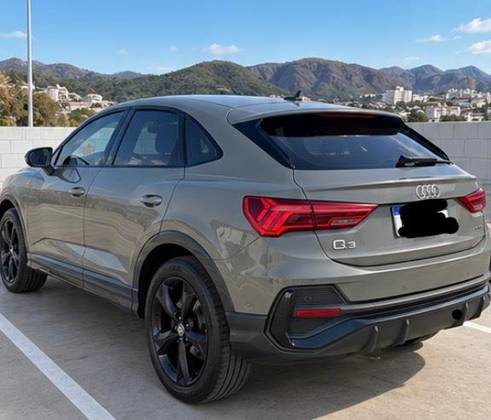 AUDI Q3 2.0 40 TFSI GASOLINA SPORTBACK PERFORMANCE BLACK QUATTRO TIPTRONIC