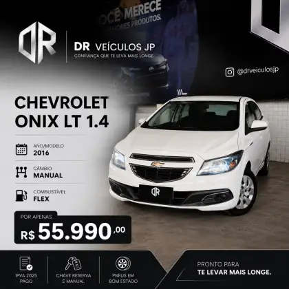 CHEVROLET ONIX 1.4 MPFI LT 8V FLEX 4P MANUAL