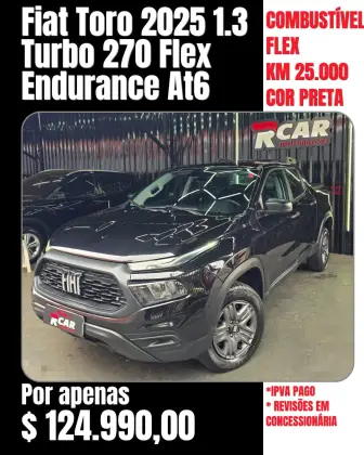 FIAT TORO 1.3 TURBO 270 FLEX ENDURANCE AT6