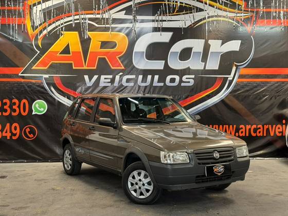 FIAT UNO 1.0 MPI MILLE WAY ECONOMY 8V FLEX 4P MANUAL
