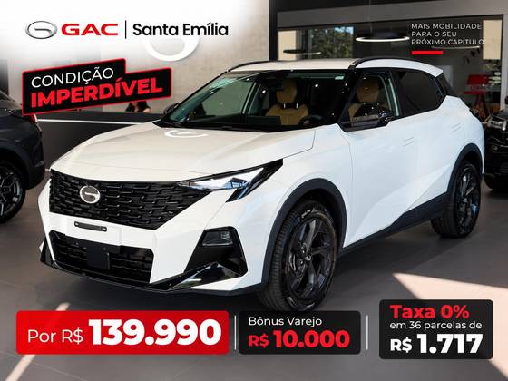 GAC GS3 1.5 TURBO GASOLINA PREMIUM DCT