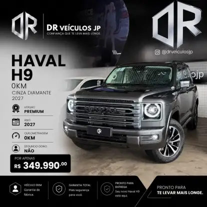GWM-HAVAL H9-2.4 TURBO DIESEL SELECTION 4X4 AUTOMÁTICO GWM-HAVAL H9-2026