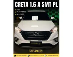 HYUNDAI CRETA 1.6 16V FLEX SMART PLUS AUTOMÁTICO HYUNDAI CRETA 1.6 16V FLEX SMART PLUS AUTOMÁTICO