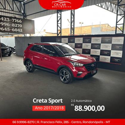 HYUNDAI CRETA 2.0 16V FLEX SPORT AUTOMÁTICO