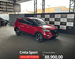 HYUNDAI CRETA 2.0 16V FLEX SPORT AUTOMÁTICO HYUNDAI CRETA 2.0 16V FLEX SPORT AUTOMÁTICO