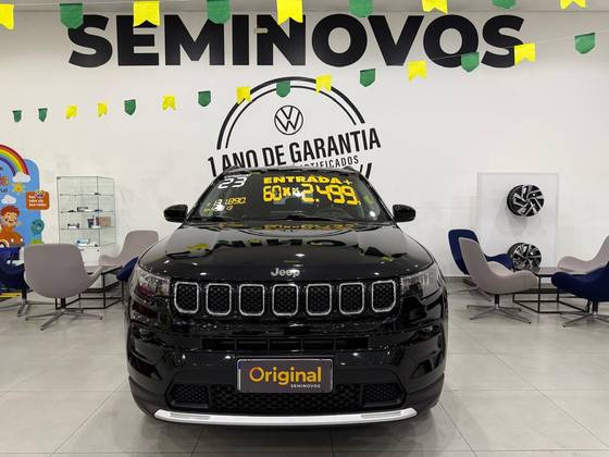 JEEP COMPASS 1.3 T270 TURBO FLEX LONGITUDE AT6