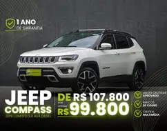 JEEP COMPASS 2.0 16V DIESEL LIMITED 4X4 AUTOMÁTICO JEEP COMPASS 2.0 16V DIESEL LIMITED 4X4 AUTOMÁTICO