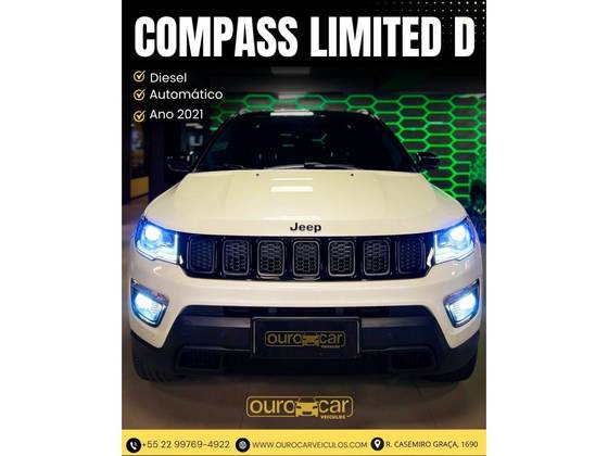 JEEP COMPASS 2.0 16V FLEX LIMITED AUTOMÁTICO