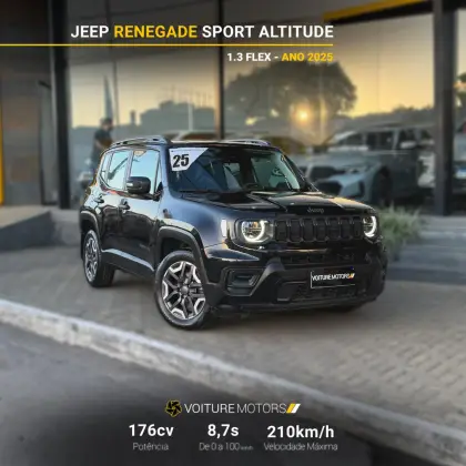 JEEP RENEGADE 1.3 T270 TURBO FLEX SPORT ALTITUDE AT6