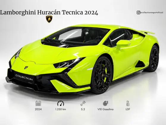 LAMBORGHINI HURACÁN 5.2 V10 GASOLINA LP 640 TECNICA LDF