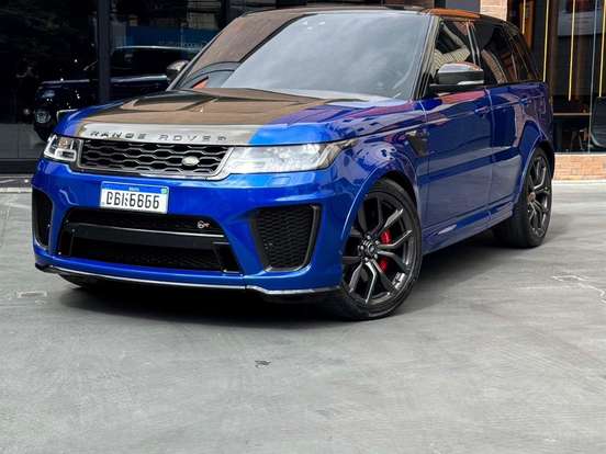 LAND ROVER-RANGE ROVER SPORT-5.0 SVR 4X4 V8 32V GASOLINA 4P AUTOMÁTICO LAND ROVER-RANGE ROVER SPORT-2019