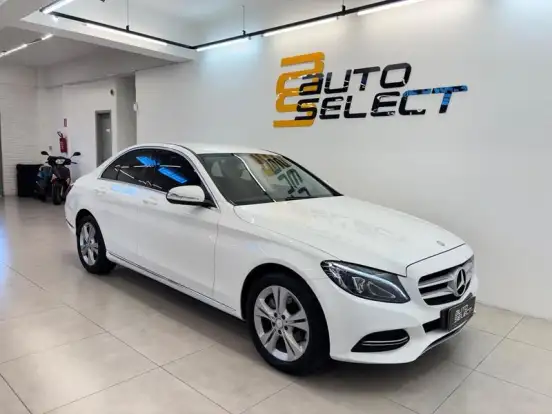 MERCEDES-BENZ-C 180-1.6 CGI AVANTGARDE 16V TURBO GASOLINA 4P AUTOMÁTICO MERCEDES-BENZ-C 180-2015