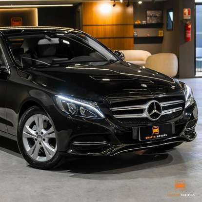 MERCEDES-BENZ-C 180-1.6 CGI AVANTGARDE 16V TURBO GASOLINA 4P AUTOMÁTICO MERCEDES-BENZ-C 180-2014
