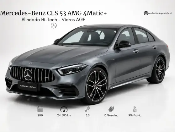 MERCEDES-BENZ CLS 53 AMG 3.0 I6 GASOLINA 4MATIC+ 9G-TRONIC MERCEDES-BENZ CLS 53 AMG 3.0 I6 GASOLINA 4MATIC+ 9G-TRONIC