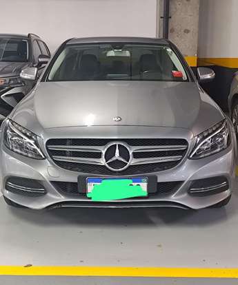 MERCEDES-BENZ-C 180-1.6 CGI AVANTGARDE 16V TURBO GASOLINA 4P AUTOMÁTICO MERCEDES-BENZ-C 180-2015