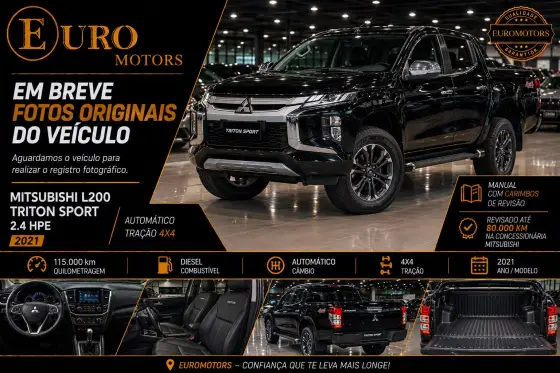 MITSUBISHI L200 TRITON 2.4 16V TURBO DIESEL SPORT HPE CD 4P 4X4 AUTOMÁTICO