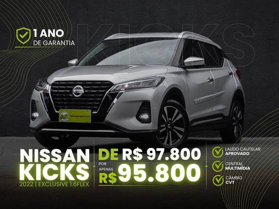 NISSAN KICKS 1.6 16V FLEXSTART EXCLUSIVE XTRONIC