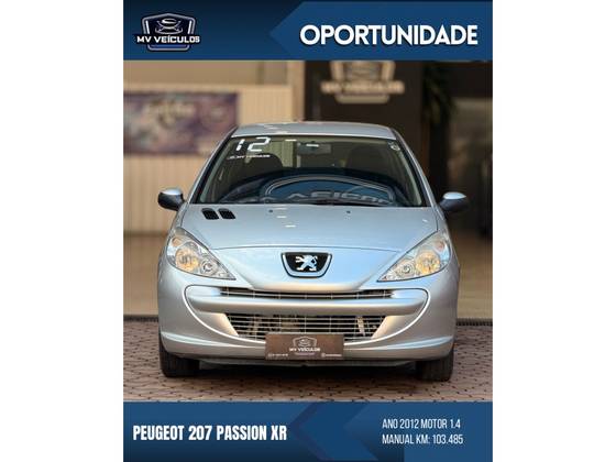 PEUGEOT 207 1.4 XR PASSION 8V FLEX 4P MANUAL