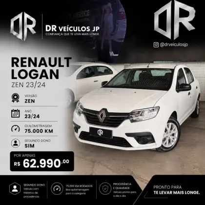 RENAULT LOGAN 1.0 12V SCE FLEX ZEN MANUAL
