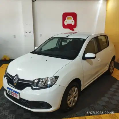 RENAULT-SANDERO-1.6 16V SCE FLEX EXPRESSION MANUAL RENAULT-SANDERO-2016