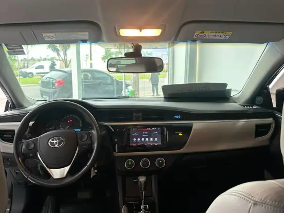 TOYOTA-COROLLA-1.8 GLI UPPER 16V FLEX 4P AUTOMÁTICO TOYOTA-COROLLA-2015