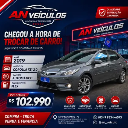 TOYOTA COROLLA 2.0 XEI 16V FLEX 4P AUTOMÁTICO