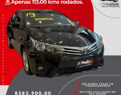 TOYOTA COROLLA 2.0 XEI 16V FLEX 4P AUTOMÁTICO TOYOTA COROLLA 2.0 XEI 16V FLEX 4P AUTOMÁTICO
