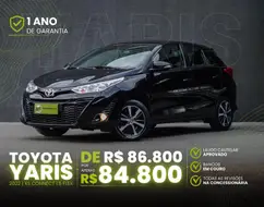 TOYOTA YARIS 1.5 16V FLEX XS CONNECT MULTIDRIVE TOYOTA YARIS 1.5 16V FLEX XS CONNECT MULTIDRIVE