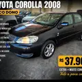 TOYOTA COROLLA 1.8 XEI 16V FLEX 4P MANUAL TOYOTA COROLLA 1.8 XEI 16V FLEX 4P MANUAL