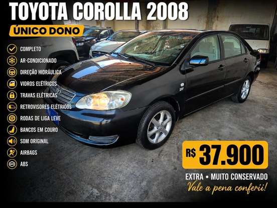 TOYOTA-COROLLA-1.8 XEI 16V FLEX 4P MANUAL TOYOTA-COROLLA-2008