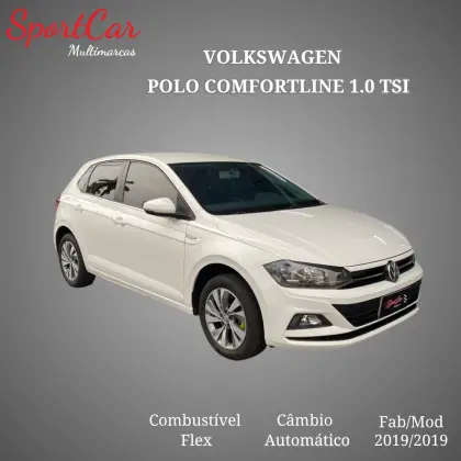 VOLKSWAGEN POLO 1.0 200 TSI COMFORTLINE AUTOMÁTICO