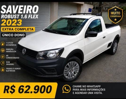 VOLKSWAGEN SAVEIRO 1.6 MSI ROBUST CS 16V FLEX 2P MANUAL