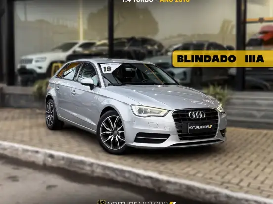 AUDI-A3-1.4 TFSI SPORTBACK 16V GASOLINA 4P S-TRONIC AUDI-A3-2015