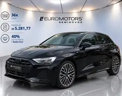 AUDI A3 2.0 40 TFSI GASOLINA SPORTBACK PERFORMANCE BLACK S-TRONIC AUDI A3 2.0 40 TFSI GASOLINA SPORTBACK PERFORMANCE BLACK S-TRONIC