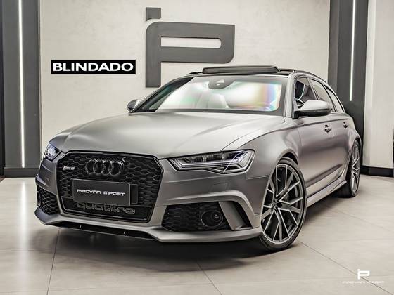 AUDI RS6 4.0 AVANT V8 32V BI-TURBO GASOLINA 4P TIPTRONIC