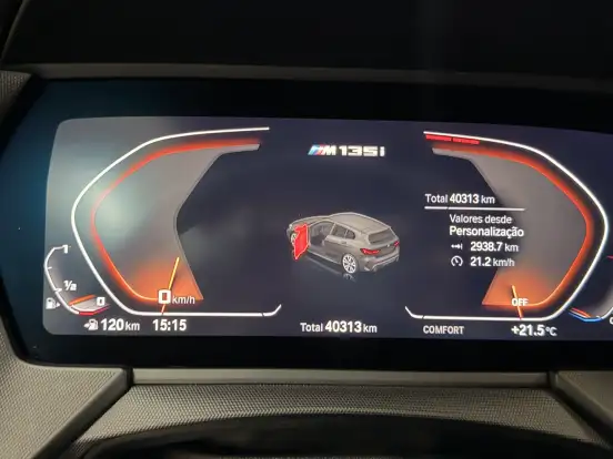 BMW-M 135i-2.0 16V TURBO GASOLINA XDRIVE DARK EDITION AUTOMÁTICO BMW-M 135i-2021
