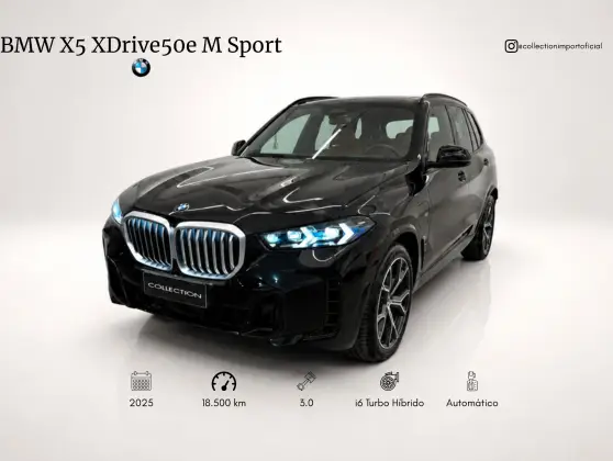 BMW X5 3.0 I6 TURBO HÍBRIDO XDRIVE50E M SPORT AUTOMÁTICO